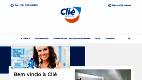What Clieodonto.com.br website looked like in 2018 (6 years ago)