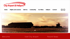 What Cityairportandheliport.com website looked like in 2018 (6 years ago)