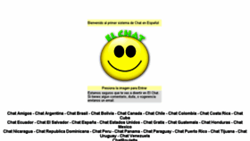 What Chat.org.mx website looked like in 2018 (6 years ago)