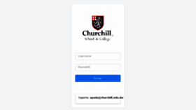 What Churchillnet.mx website looked like in 2018 (6 years ago)