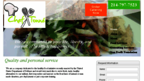 What Cheftonne.com website looked like in 2018 (6 years ago)