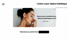 What Centre-laser-opera.fr website looked like in 2018 (6 years ago)