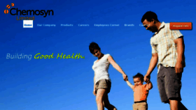 What Chemosynltd.com website looked like in 2018 (6 years ago)