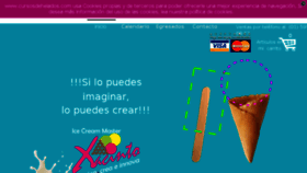 What Cursosdehelados.com website looked like in 2018 (6 years ago)