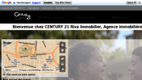 What Century21-riva-saint-denis.com website looked like in 2018 (6 years ago)
