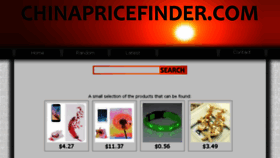 What Chinapricefinder.com website looked like in 2018 (6 years ago)