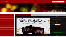 What Capodannomilano.org website looked like in 2018 (6 years ago)
