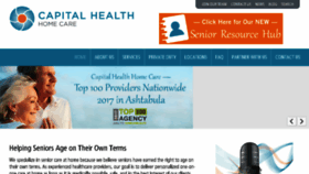What Capitalhealthhomecare.com website looked like in 2018 (6 years ago)