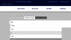 What Collectorcartrader.com website looked like in 2018 (6 years ago)