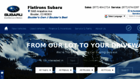 What Coloradosubaru.com website looked like in 2018 (6 years ago)