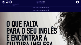 What Culturainglesaribeirao.com.br website looked like in 2018 (6 years ago)