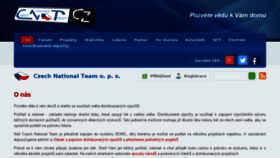 What Czechnationalteam.cz website looked like in 2018 (6 years ago)
