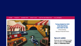 What Crickboatshow.com website looked like in 2018 (6 years ago)