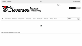 What Cloversoul.co.uk website looked like in 2018 (6 years ago)