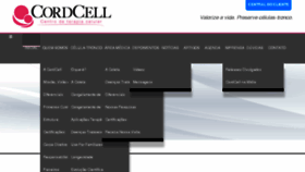 What Cordcell.com.br website looked like in 2018 (6 years ago)