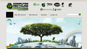What Computerrecyclingllc.com website looked like in 2018 (6 years ago)