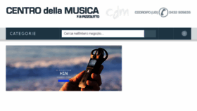 What Centrodellamusica.it website looked like in 2018 (6 years ago)