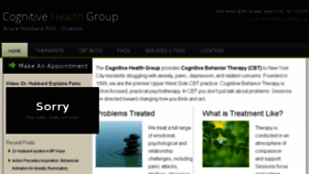 What Cognitive-behavior-therapy.com website looked like in 2018 (6 years ago)