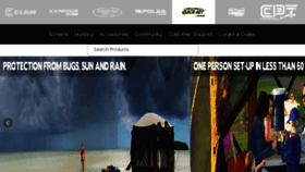 What Clamoutdoors.com website looked like in 2018 (6 years ago)