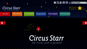 What Circus-starr.org.uk website looked like in 2018 (6 years ago)