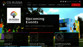 What Cisrussia.com website looked like in 2018 (6 years ago)