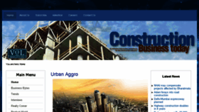 What Constructionbusinesstoday.net website looked like in 2018 (6 years ago)