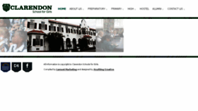 What Clarendonschools.co.za website looked like in 2018 (6 years ago)