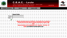 What Ceacleste.org.br website looked like in 2018 (7 years ago)