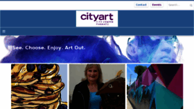 What Cityartmankato.com website looked like in 2018 (6 years ago)