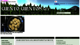 What Cuentocuentos.net website looked like in 2018 (6 years ago)