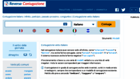 What Coniugazione.reverso.net website looked like in 2018 (6 years ago)