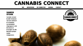 What Cannabisconnect.org website looked like in 2018 (5 years ago)