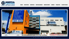 What Centrahospital.com website looked like in 2018 (6 years ago)