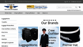 What Crewoutfitters.com website looked like in 2018 (6 years ago)