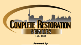 What Completerestorationservices.ca website looked like in 2018 (6 years ago)