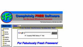 What Completelyfreesoftware.com website looked like in 2018 (6 years ago)