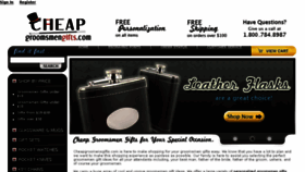 What Cheapgroomsmengifts.com website looked like in 2018 (6 years ago)