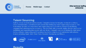 What Catapultconsulting.net website looked like in 2018 (6 years ago)