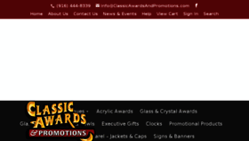 What Classicawardsandpromotions.com website looked like in 2018 (6 years ago)