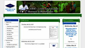 What Cermi.eu website looked like in 2018 (5 years ago)