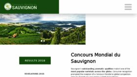 What Cmsauvignon.com website looked like in 2018 (6 years ago)