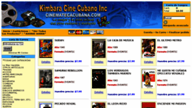 What Cinematecacubana.com website looked like in 2018 (5 years ago)
