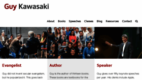 What Cdn.guykawasaki.com website looked like in 2018 (6 years ago)
