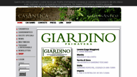 What Casantica.net website looked like in 2018 (6 years ago)
