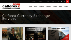 What Calforex.com website looked like in 2018 (6 years ago)
