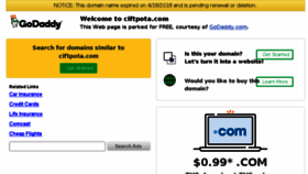 What Ciftpota.com website looked like in 2018 (6 years ago)