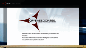 What Cryeassociates.com website looked like in 2018 (6 years ago)