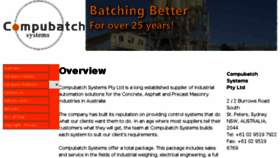 What Compubatch.com website looked like in 2018 (6 years ago)