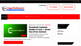 What Congowebmaster.com website looked like in 2018 (6 years ago)