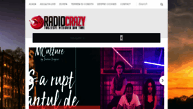 What Crazyradio.ro website looked like in 2018 (6 years ago)
